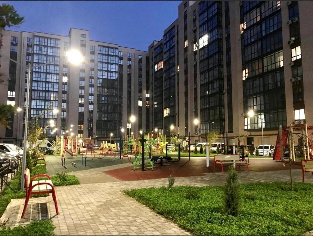 Apartment New Building In Center Dnipro Luaran gambar